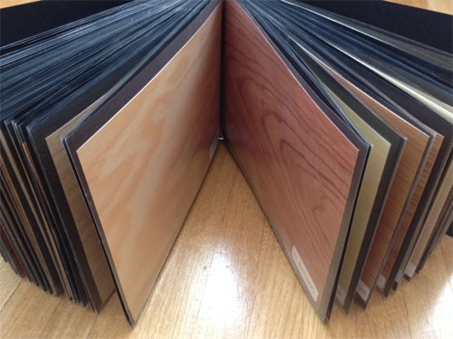 Sample Book of Tennâge® Wood Sheet