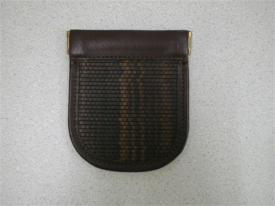 木織テナージュサンプル製品「携帯灰皿(黒檀)」